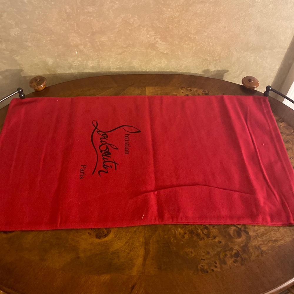 Authentic Medium size Christian Louboutin dust bag